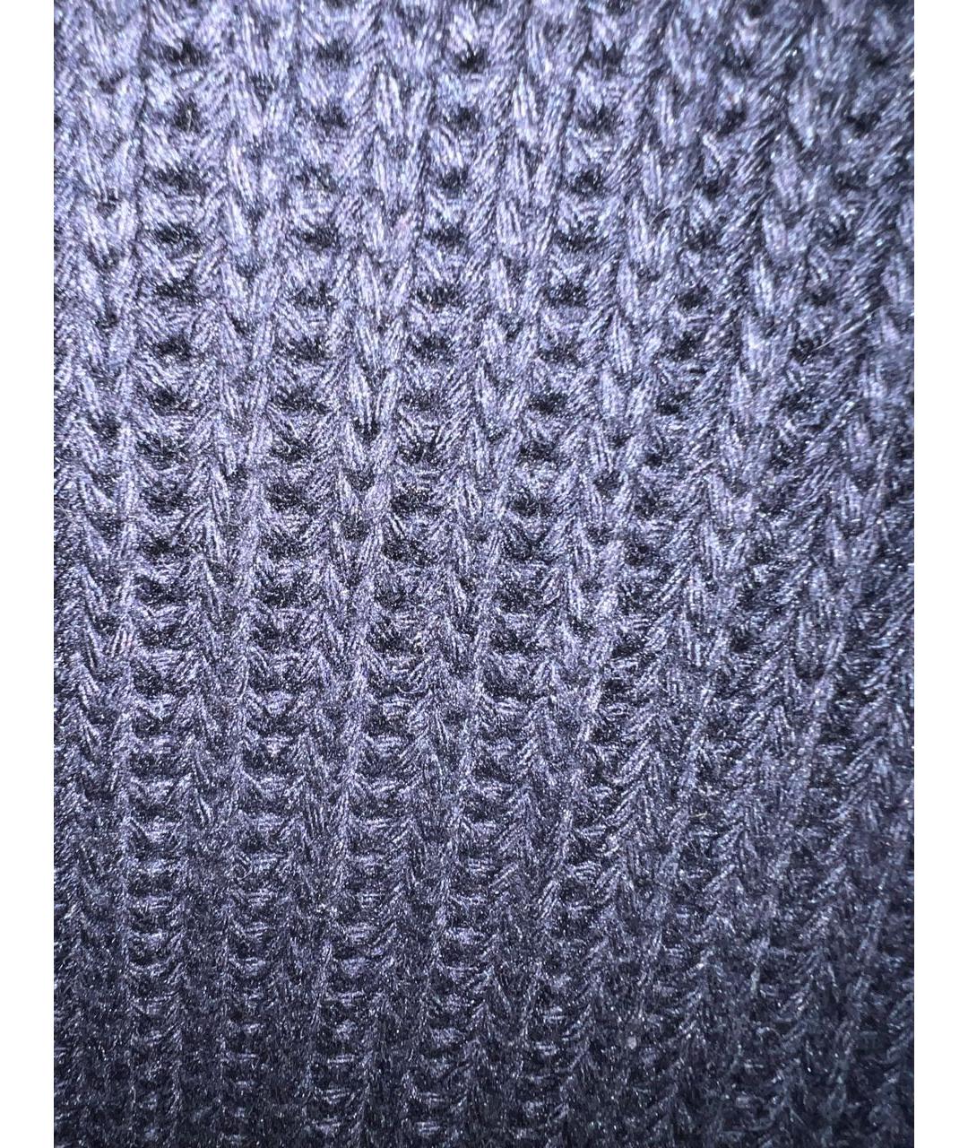 LANVIN Темно-синий шерстяной кардиган, фото 4