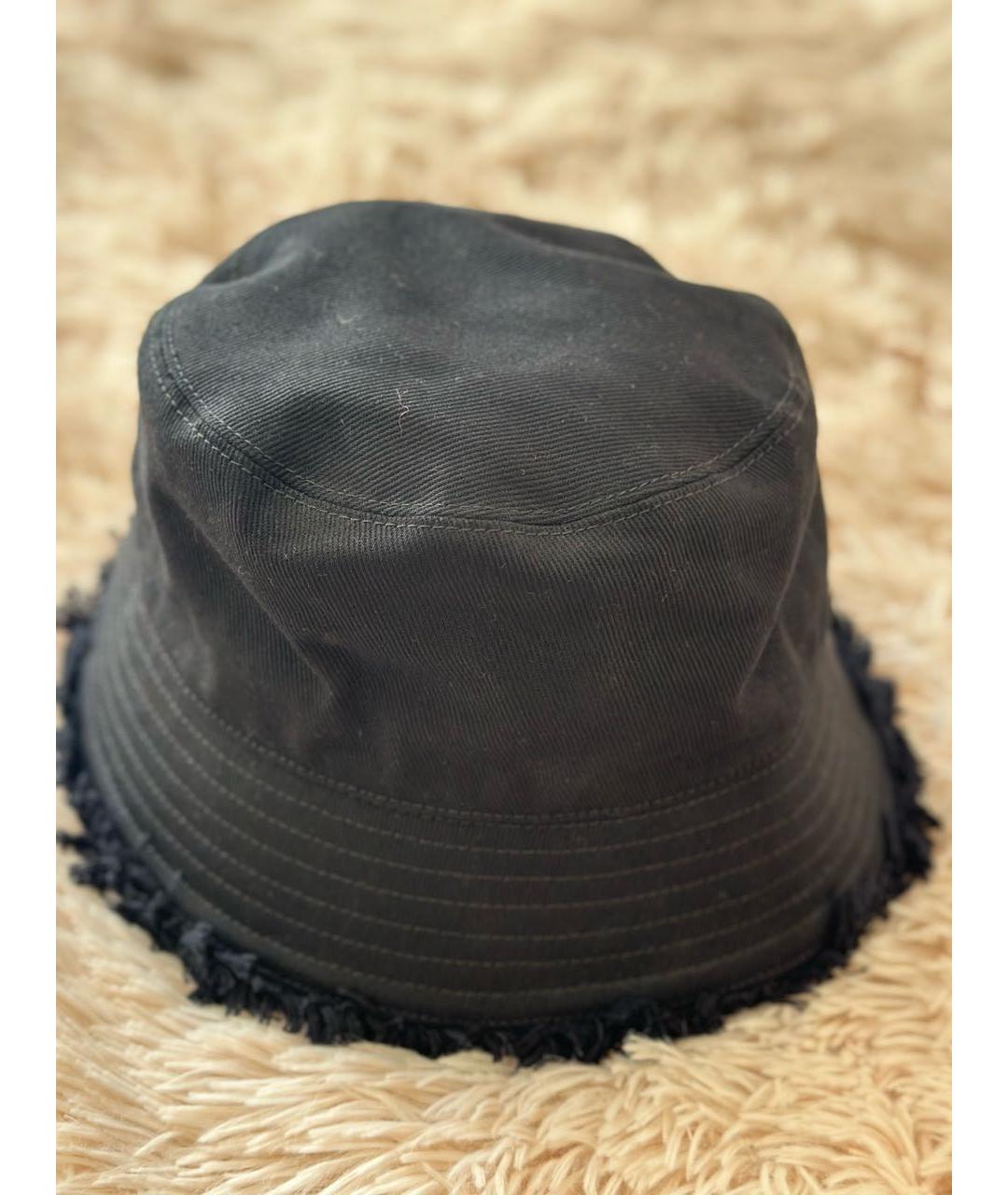 PRADA Черная хлопковая панама, фото 2
