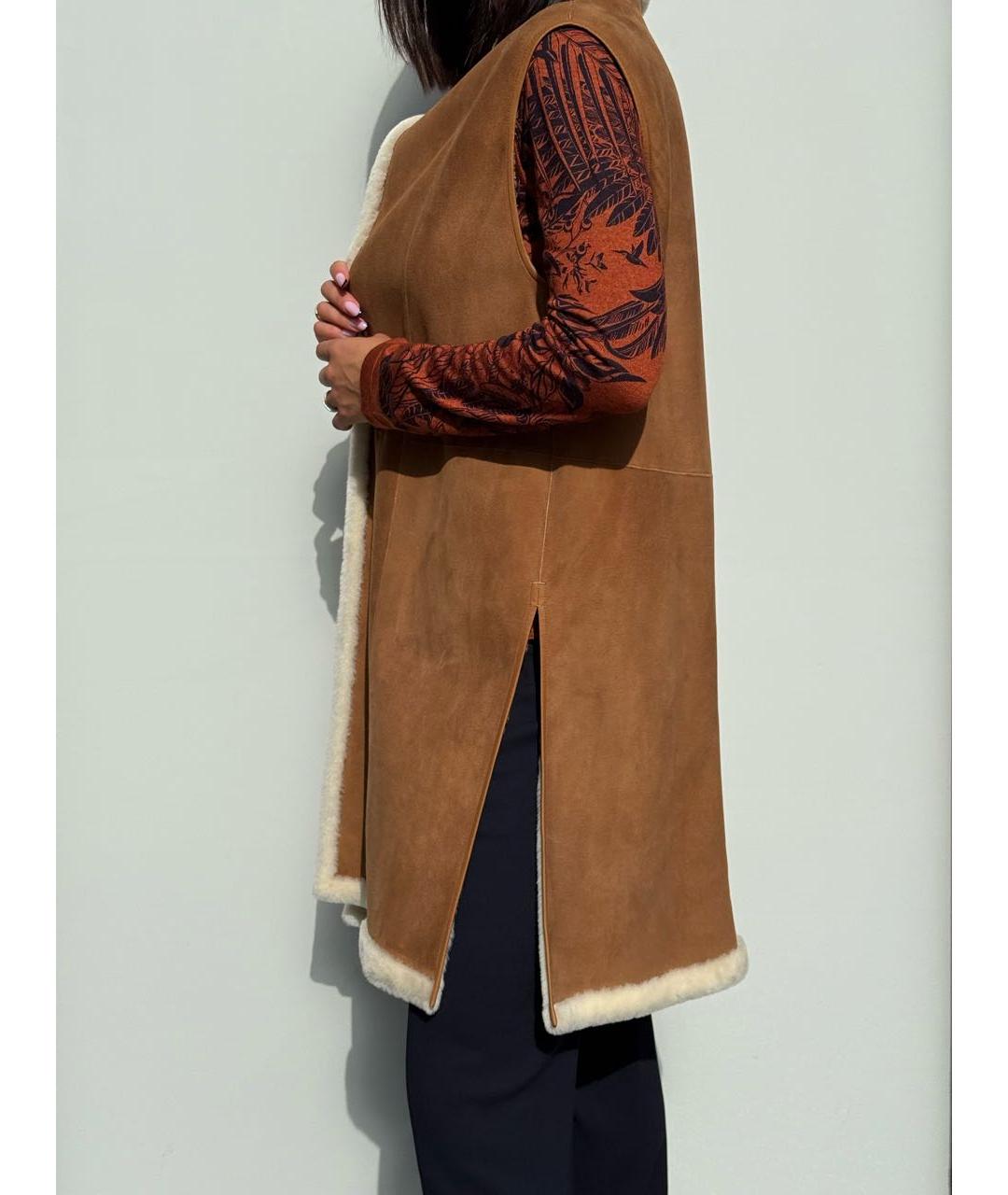 LORO PIANA Меховой жилет, фото 4