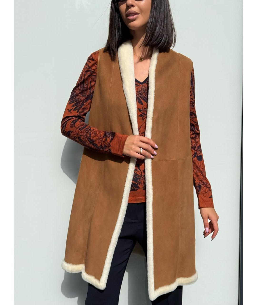 LORO PIANA Меховой жилет, фото 2