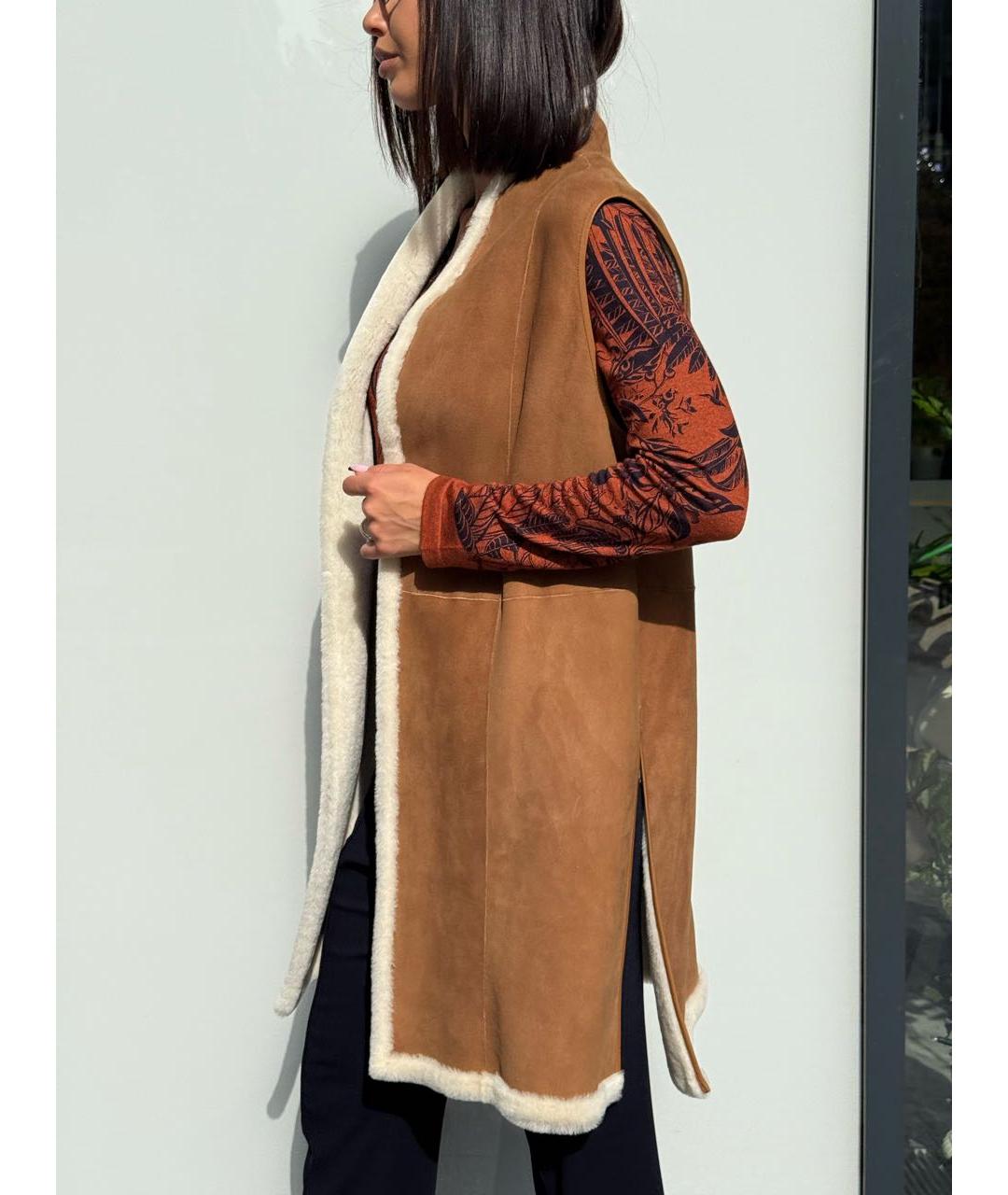 LORO PIANA Меховой жилет, фото 5