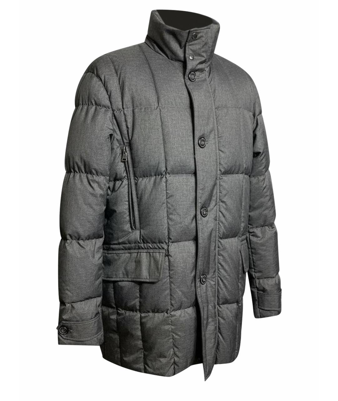 PAUL & SHARK Серый полиэстеровый пуховик, фото 1