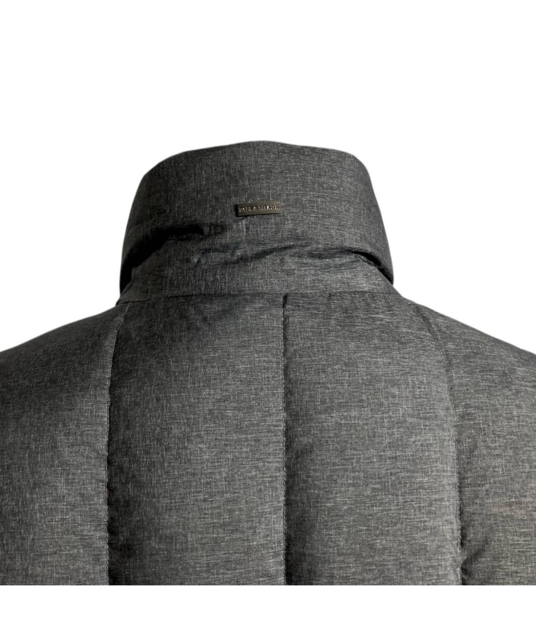 PAUL & SHARK Серый полиэстеровый пуховик, фото 5