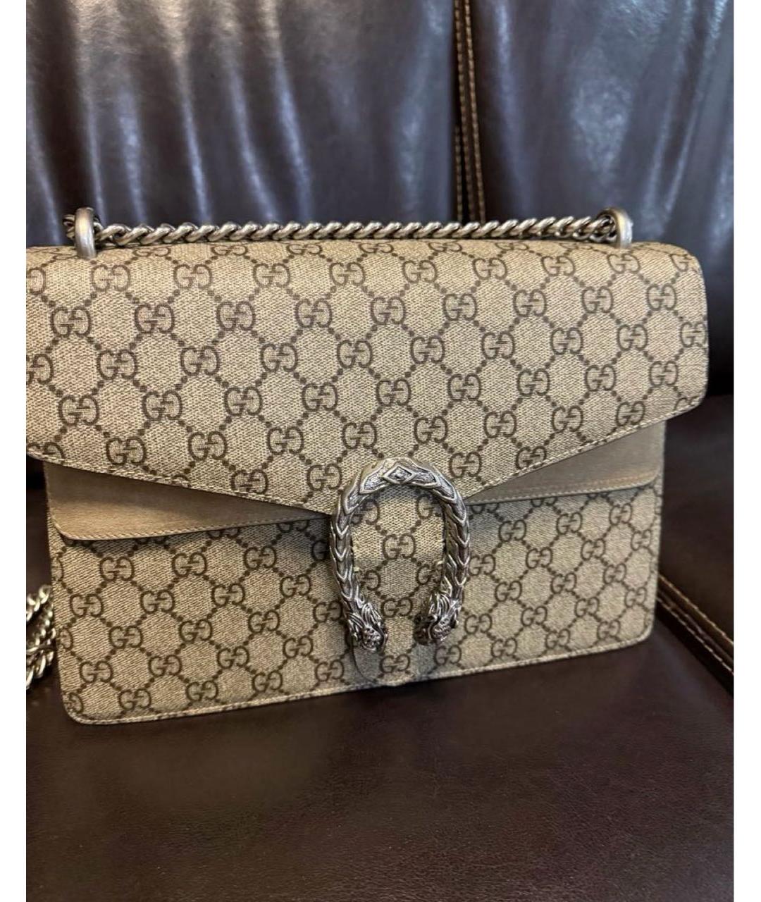 GUCCI Бежевая сумка через плечо, фото 9