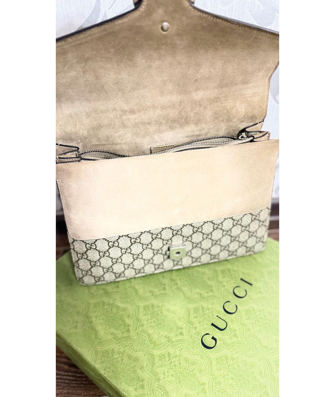 GUCCI Бежевая сумка через плечо, фото 4