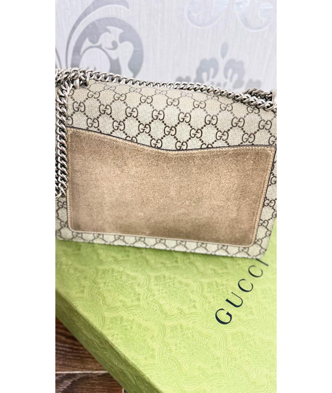 GUCCI Бежевая сумка через плечо, фото 3