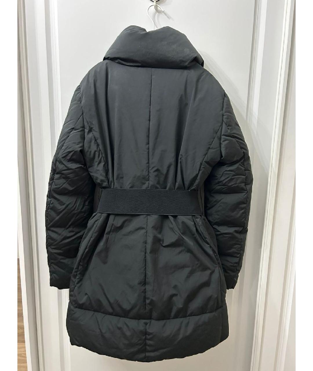 ELISABETTA FRANCHI Черный пуховик, фото 5