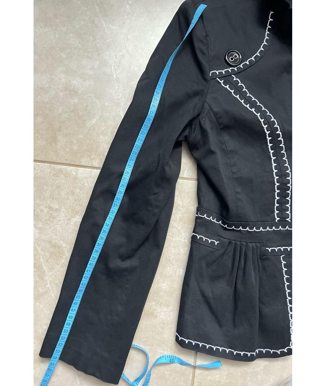 MARC JACOBS Черный хлопковый жакет/пиджак, фото 8