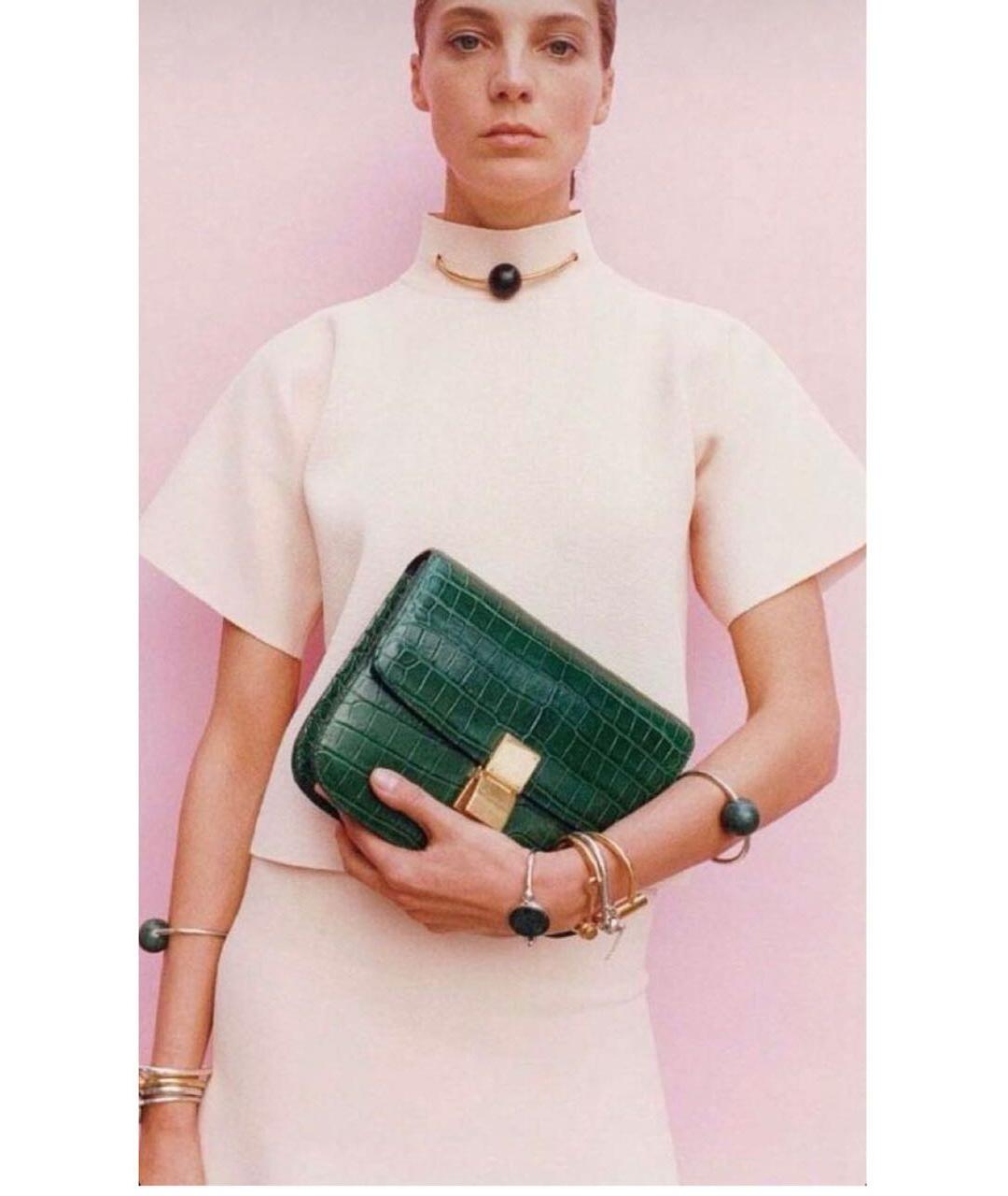 CELINE Серебряная металлическая булавка / брошь, фото 4