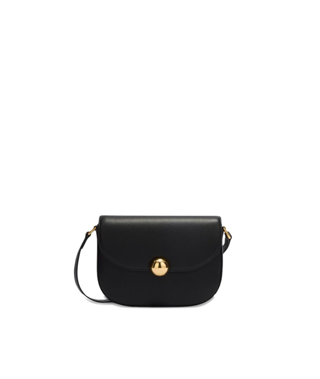 FURLA Черная кожаная сумка через плечо, фото 1
