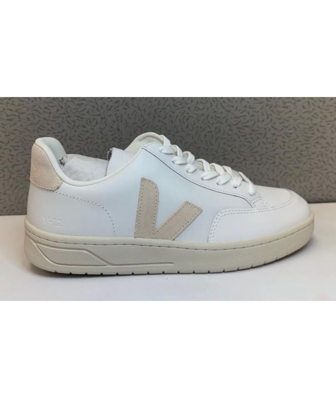 VEJA Белые кожаные кеды, фото 6