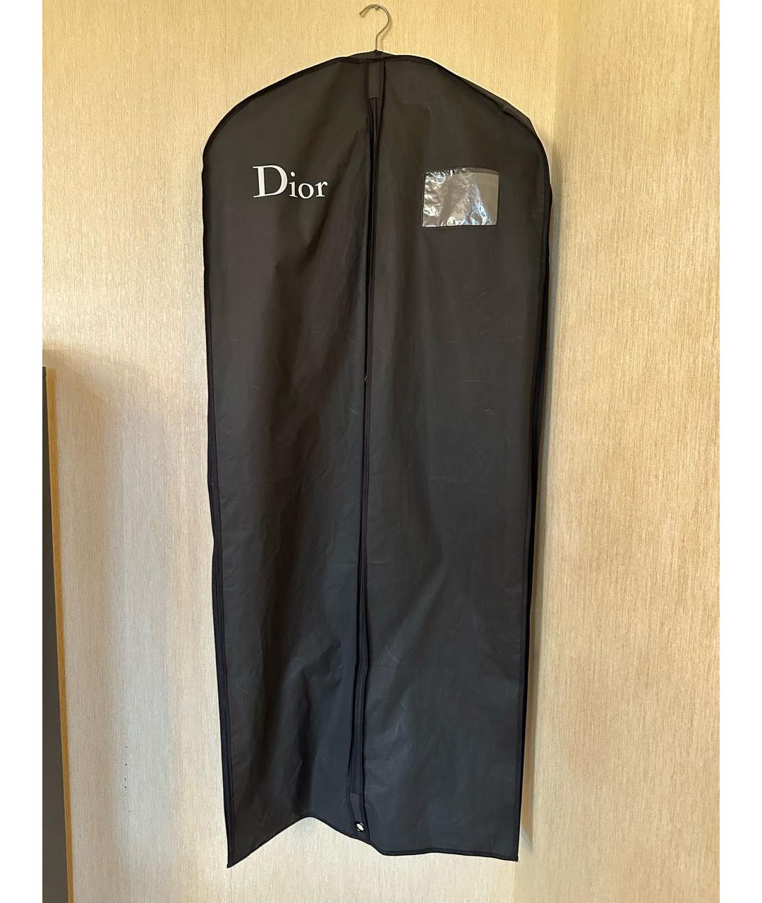 CHRISTIAN DIOR Темно-синее кашемировое пальто, фото 5