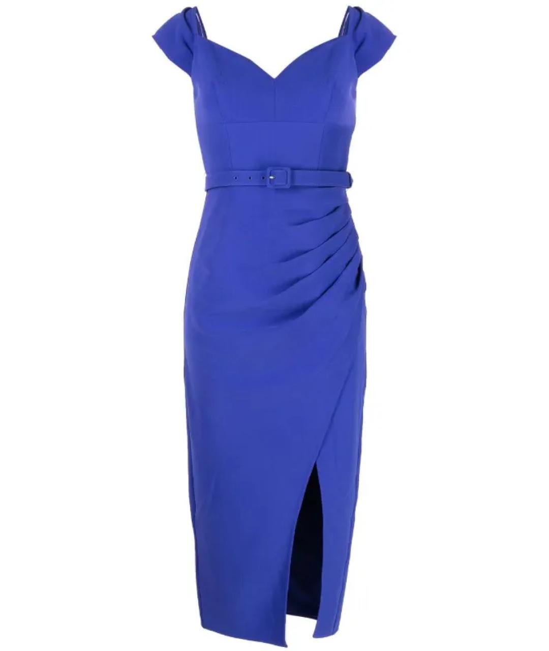 SELF-PORTRAIT Синее повседневное платье, фото 1