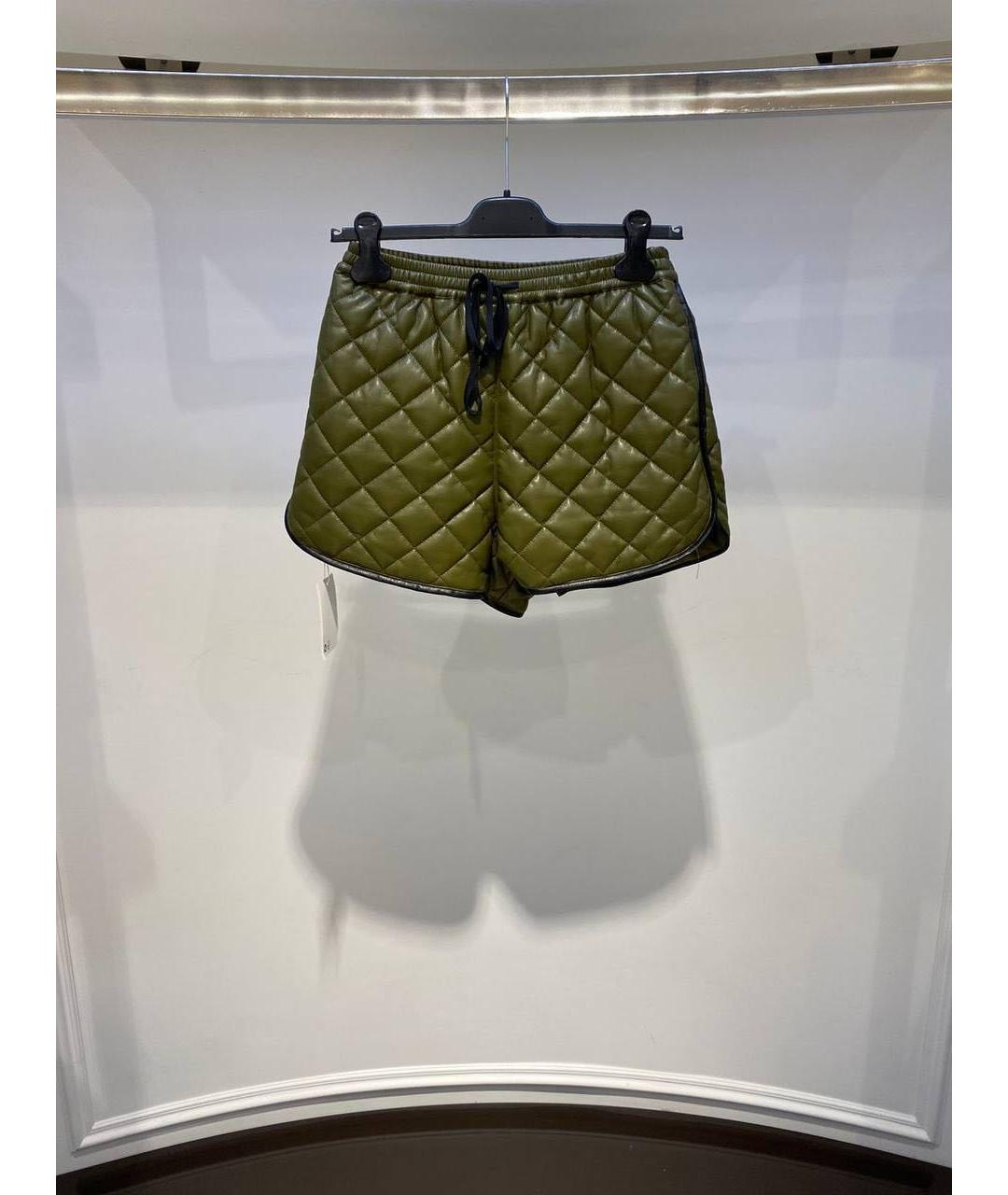 SELF-PORTRAIT Хаки шорты, фото 2