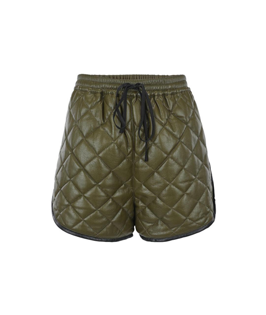 SELF-PORTRAIT Хаки шорты, фото 1