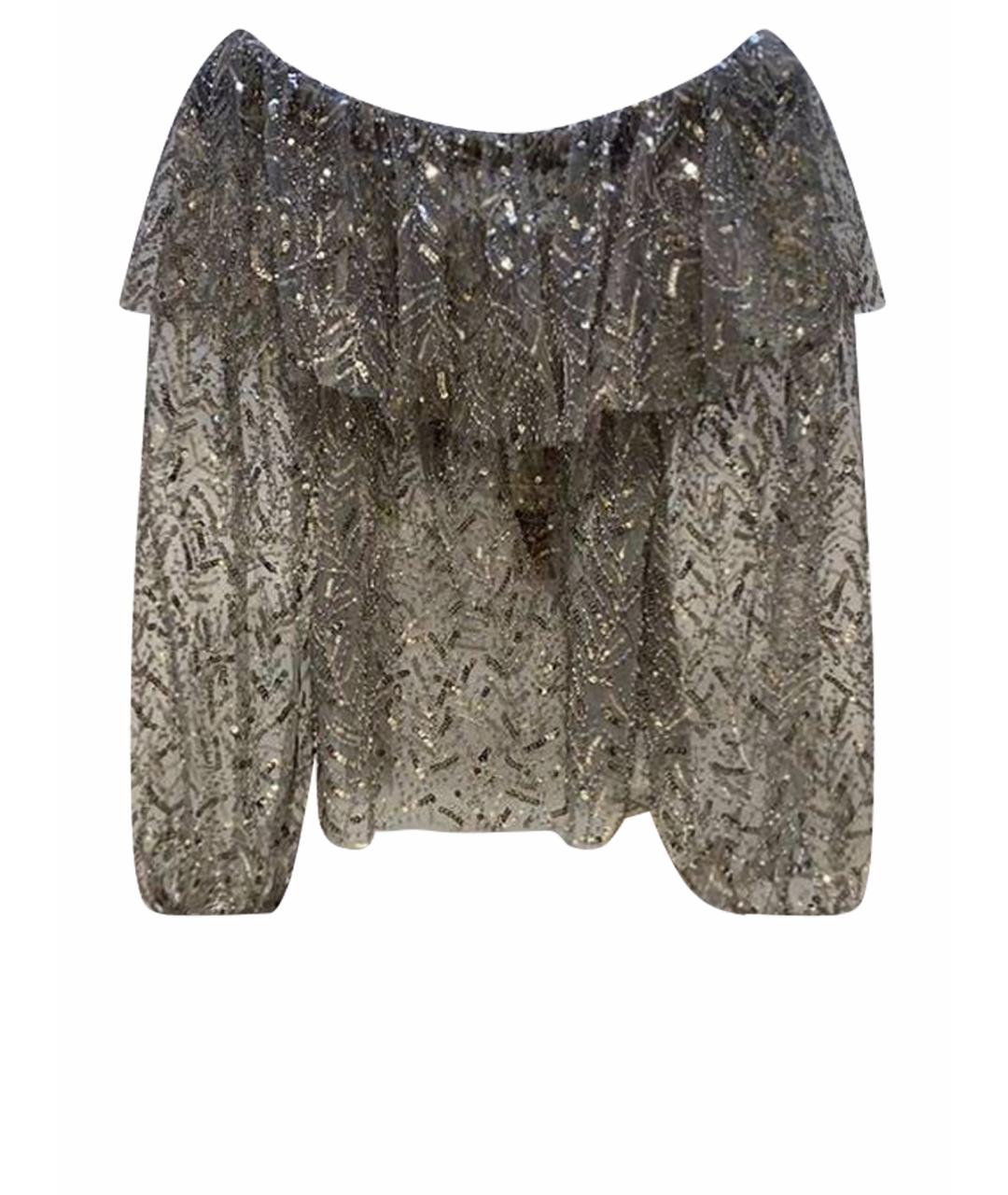 SELF-PORTRAIT Серая блузы, фото 1