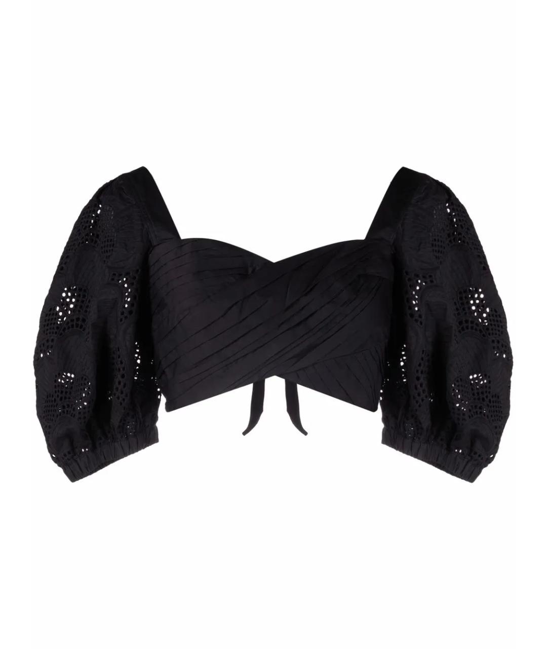 SELF-PORTRAIT Черная майка, фото 1