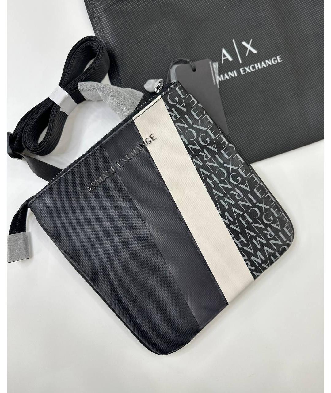 ARMANI EXCHANGE Черная сумка на плечо, фото 5