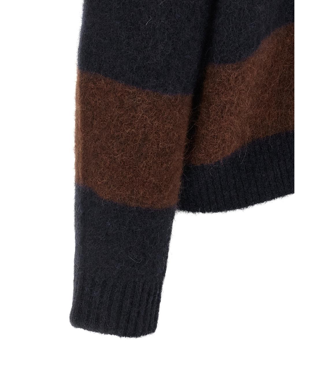 WEEKEND MAX MARA Мульти шерстяной кардиган, фото 4