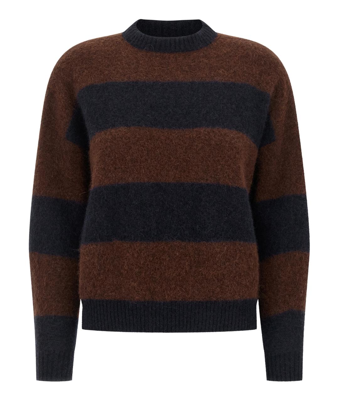 WEEKEND MAX MARA Мульти шерстяной кардиган, фото 1