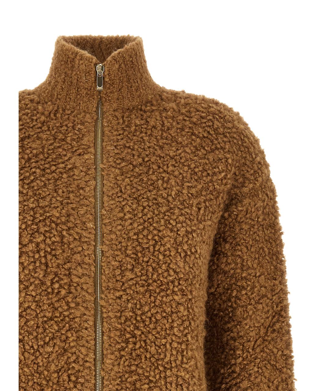 MAX MARA STUDIO Коричневый кардиган, фото 3