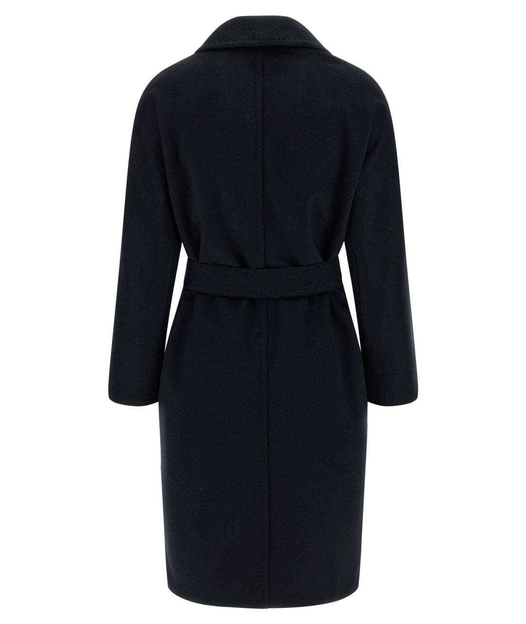 MAX MARA STUDIO Синее шерстяное пальто, фото 2