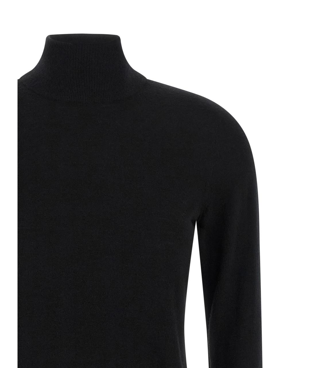 MAX MARA Черная кашемировая водолазка, фото 3