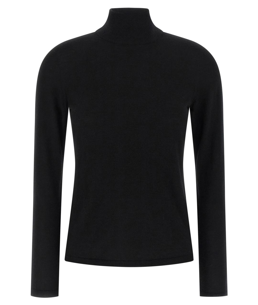 MAX MARA Черная кашемировая водолазка, фото 1
