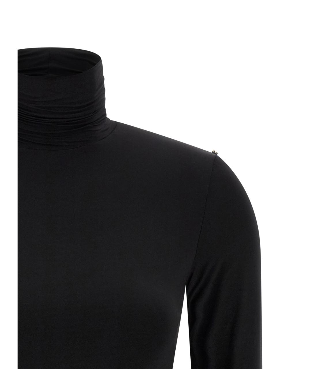 SPORTMAX Черный полиамидовый кардиган, фото 3