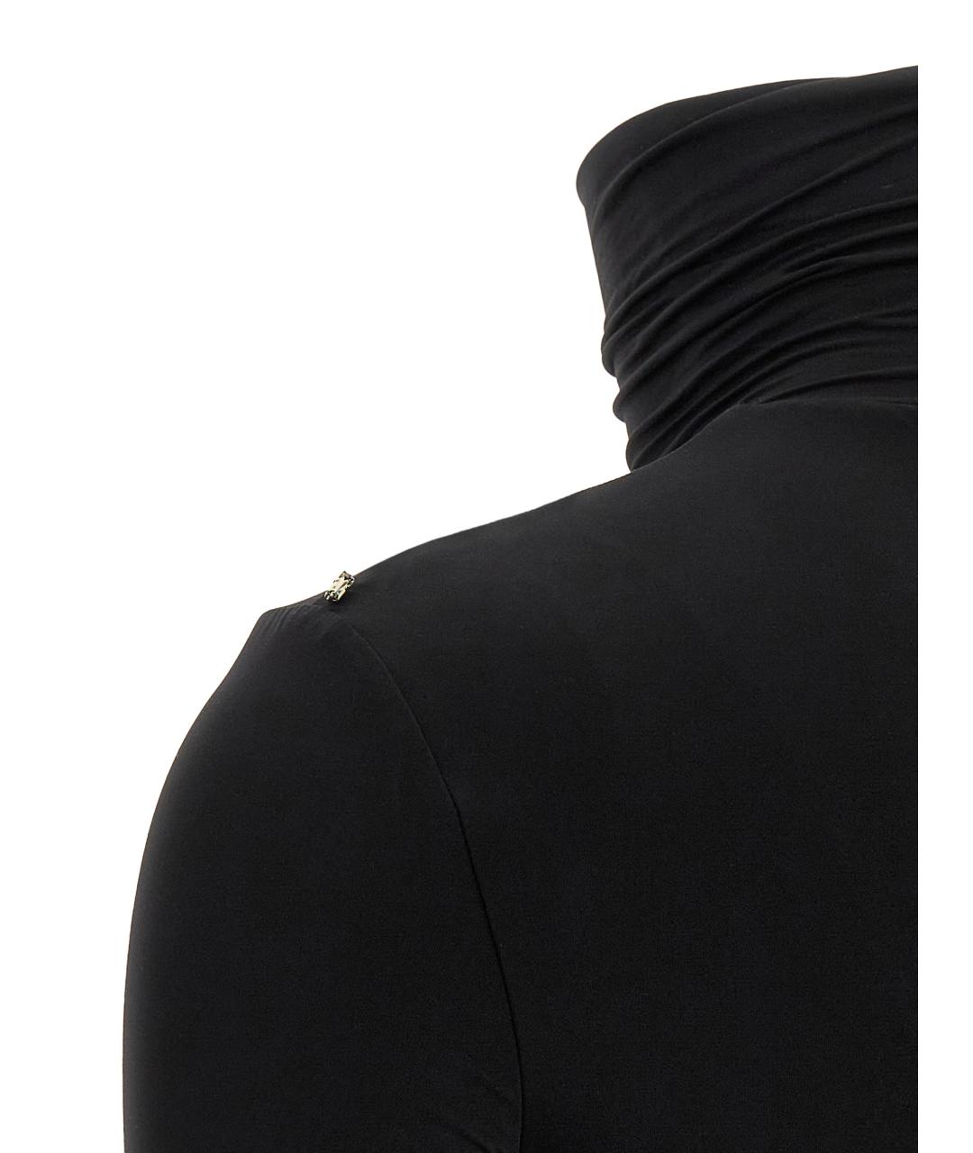 SPORTMAX Черный полиамидовый кардиган, фото 4