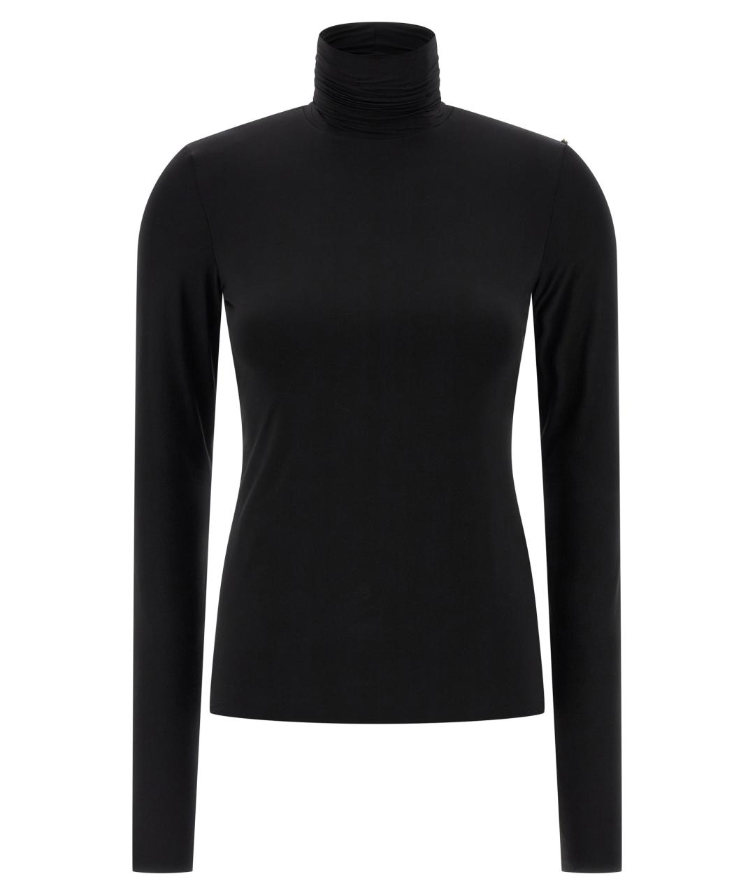 SPORTMAX Черный полиамидовый кардиган, фото 1