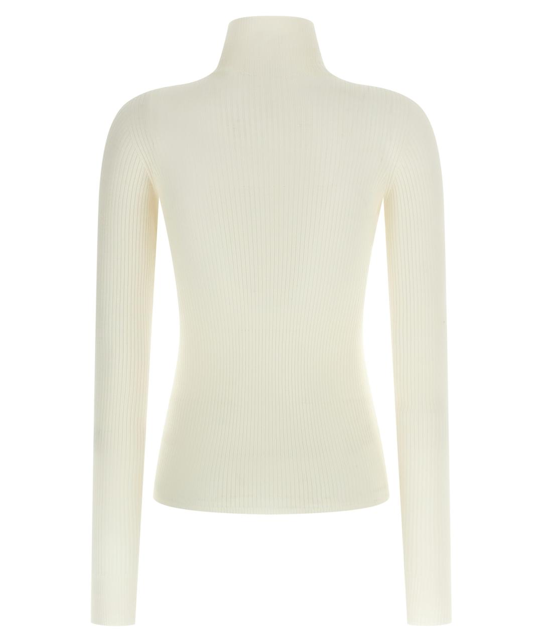 SPORTMAX Белый шерстяной кардиган, фото 2