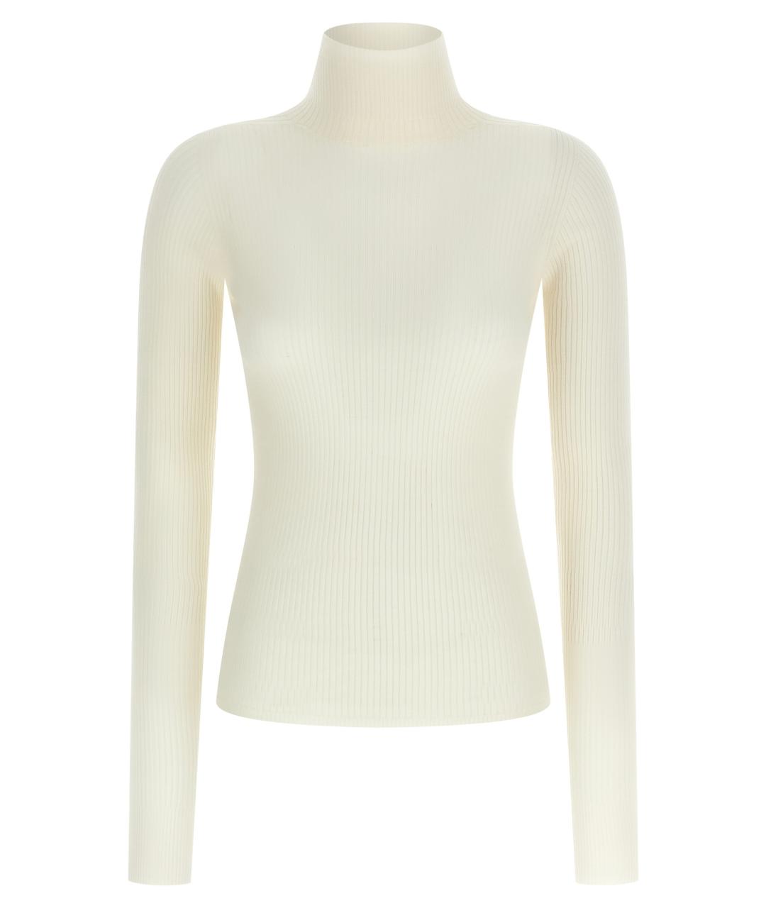 SPORTMAX Белый шерстяной кардиган, фото 1