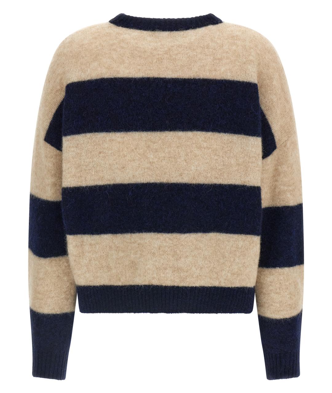 WEEKEND MAX MARA Мульти шерстяной кардиган, фото 2