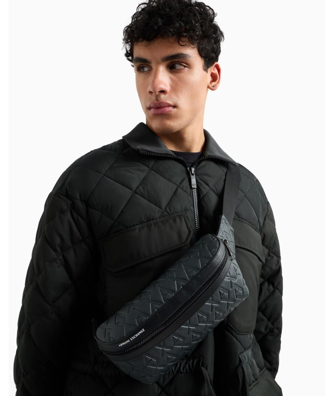 ARMANI EXCHANGE Зеленая поясная сумка, фото 5