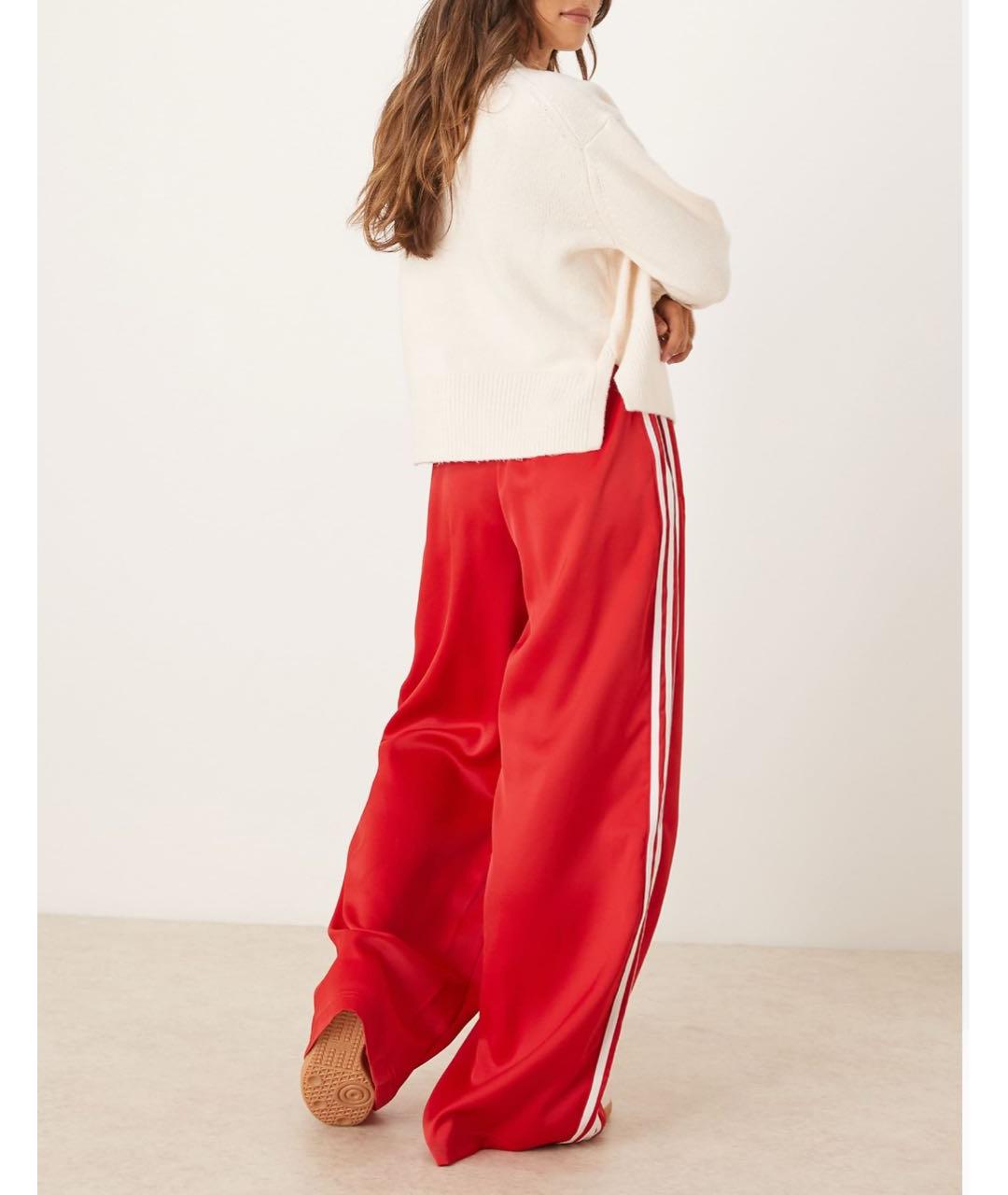 ADIDAS Красные спортивные брюки и шорты, фото 3