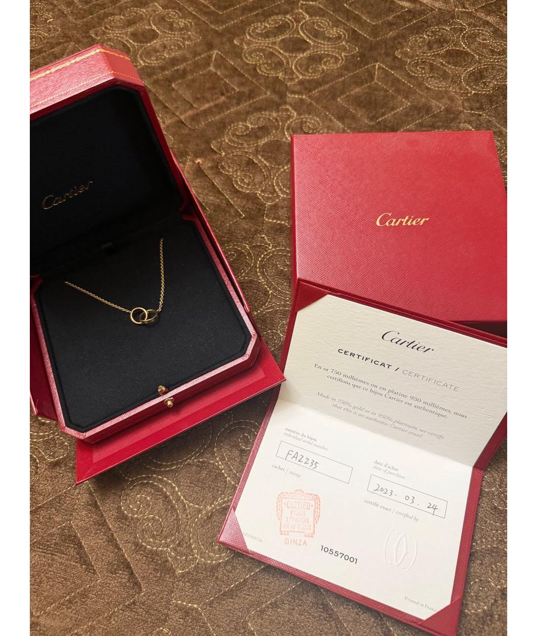 CARTIER Золотой браслет из желтого золота, фото 2