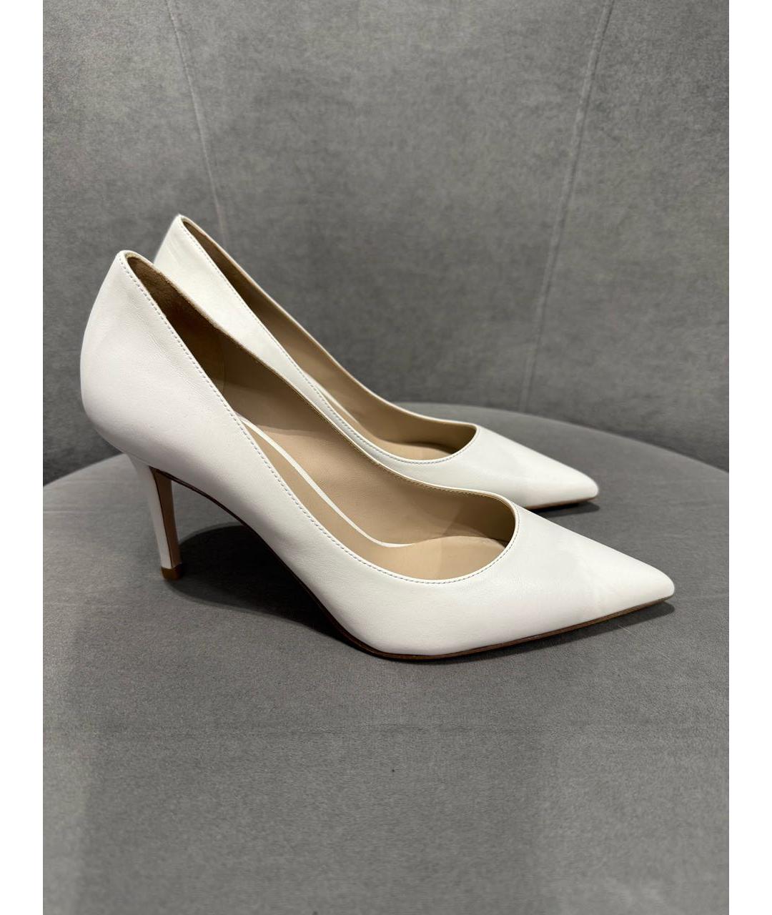 LE SILLA Белые кожаные туфли, фото 7