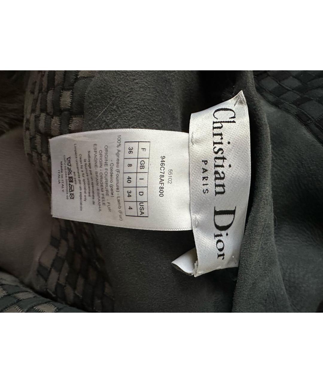 CHRISTIAN DIOR Меховая дубленка, фото 4