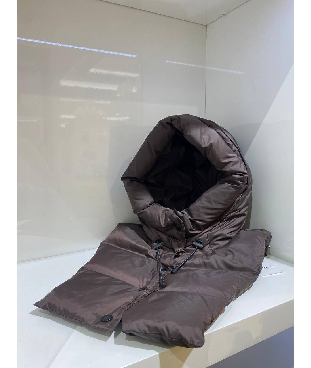 YVES SALOMON Серый капюшон, фото 2