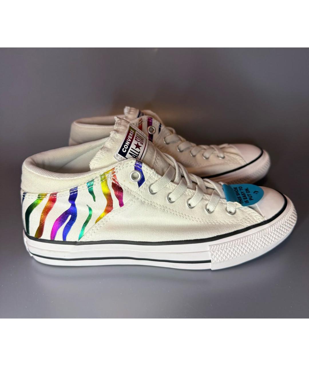 CONVERSE Белые текстильные кеды, фото 9