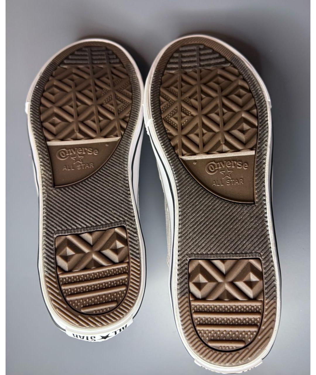 CONVERSE Белые текстильные кеды, фото 6