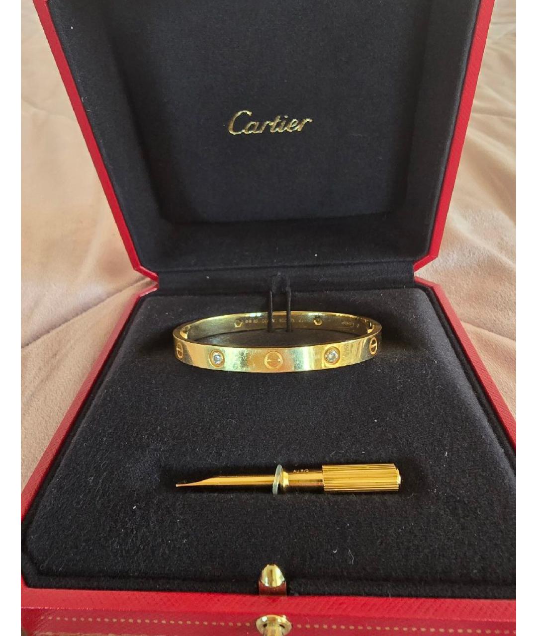 CARTIER Золотой браслет из желтого золота, фото 7