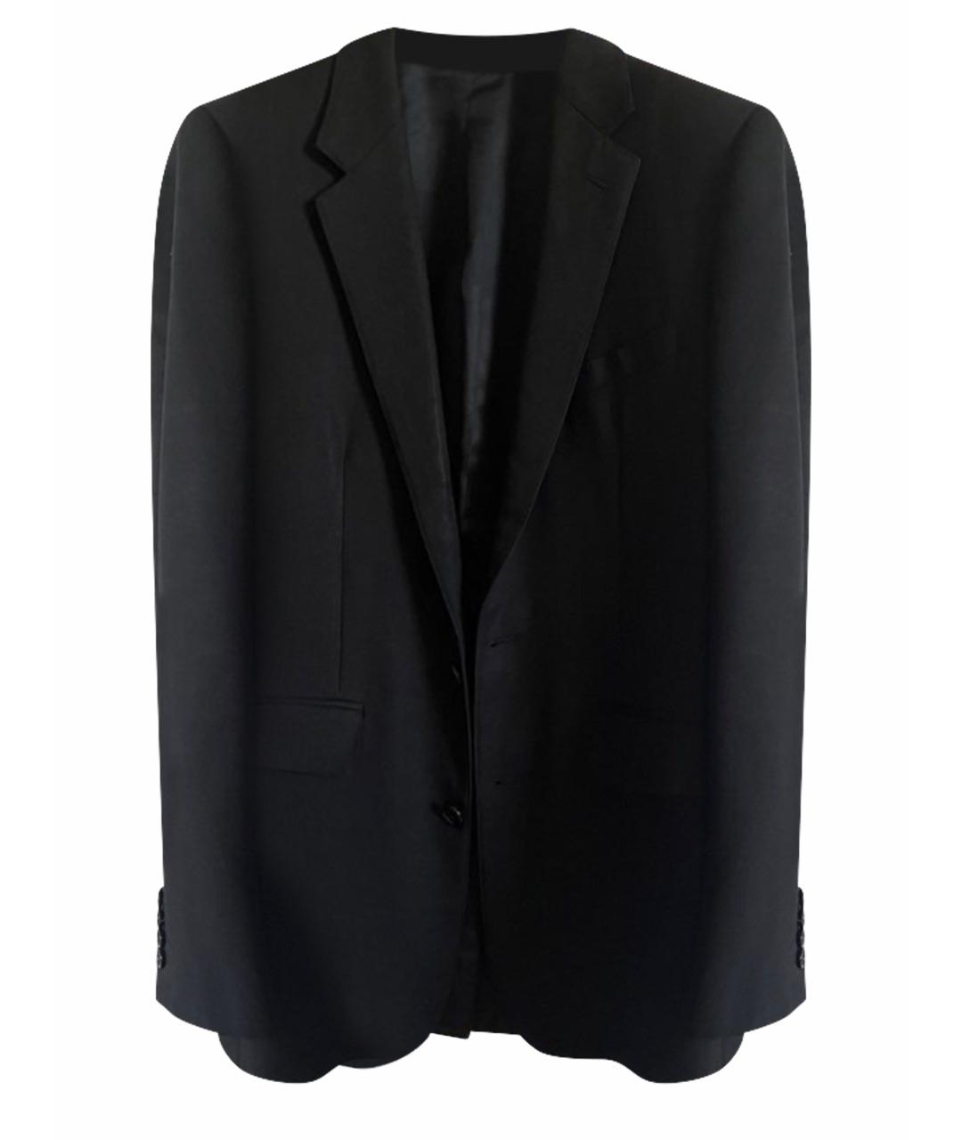 CELINE Черный шерстяной жакет/пиджак, фото 1