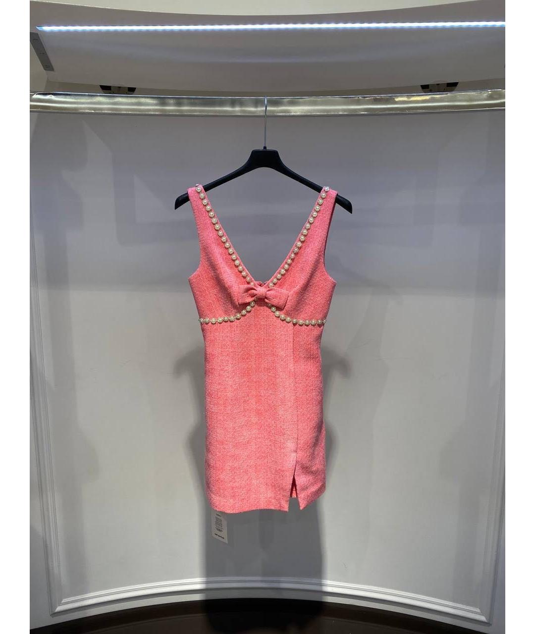 SELF-PORTRAIT Розовое платье, фото 2