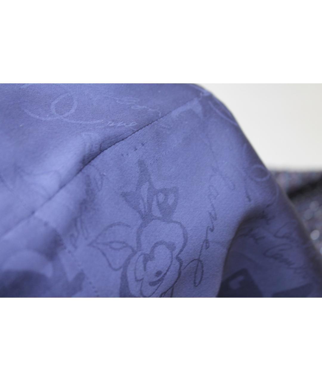 CHANEL Мульти полиэстеровое повседневное платье, фото 8