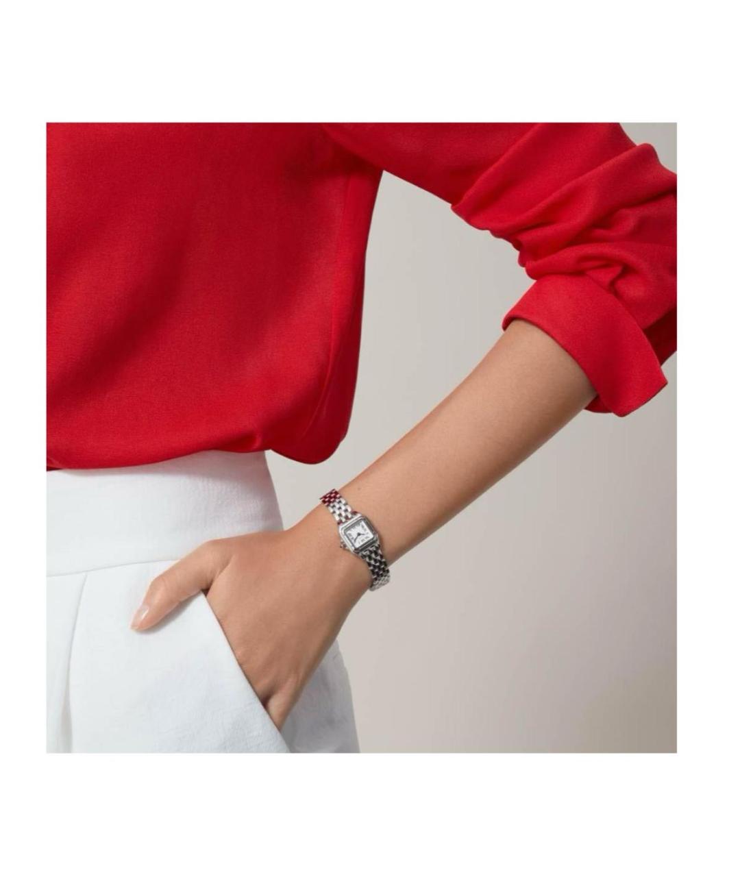 CARTIER Серебряные металлические часы, фото 2