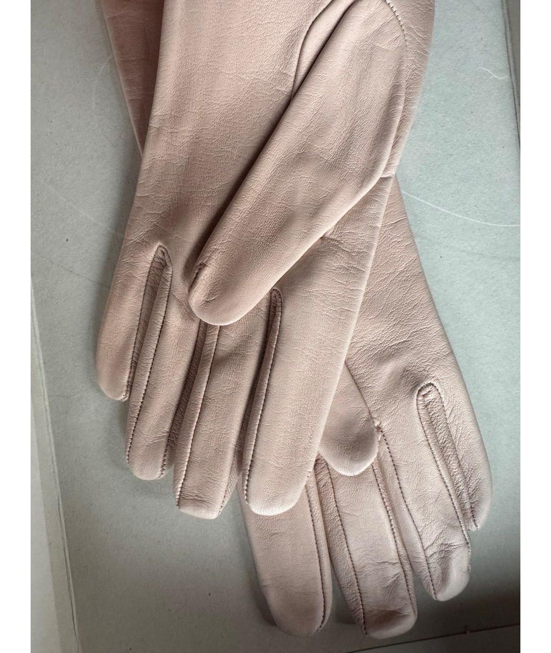 VERSACE Кожаные перчатки, фото 3