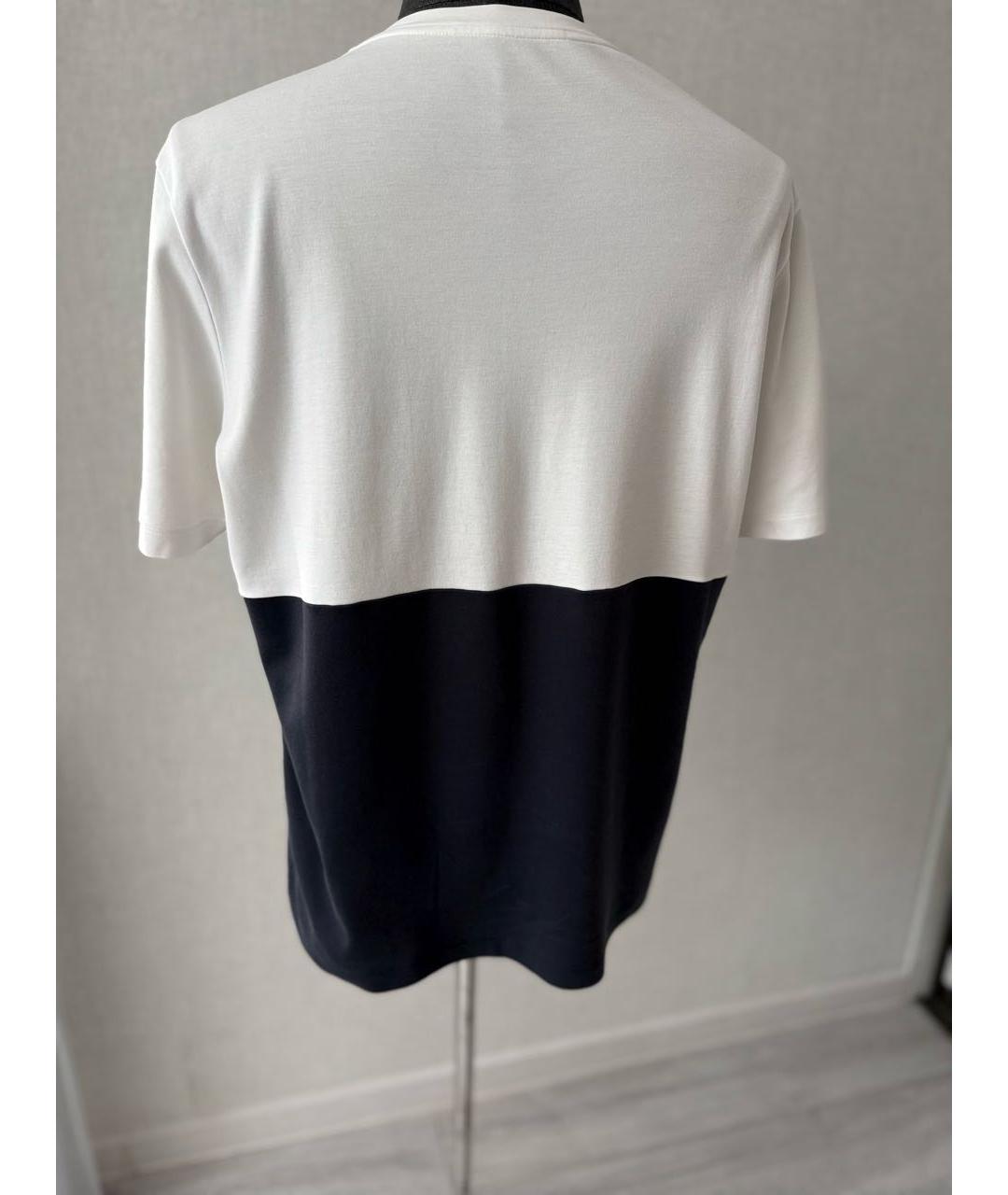 LOUIS VUITTON Бежевая хлопко-шерстяная футболка, фото 2