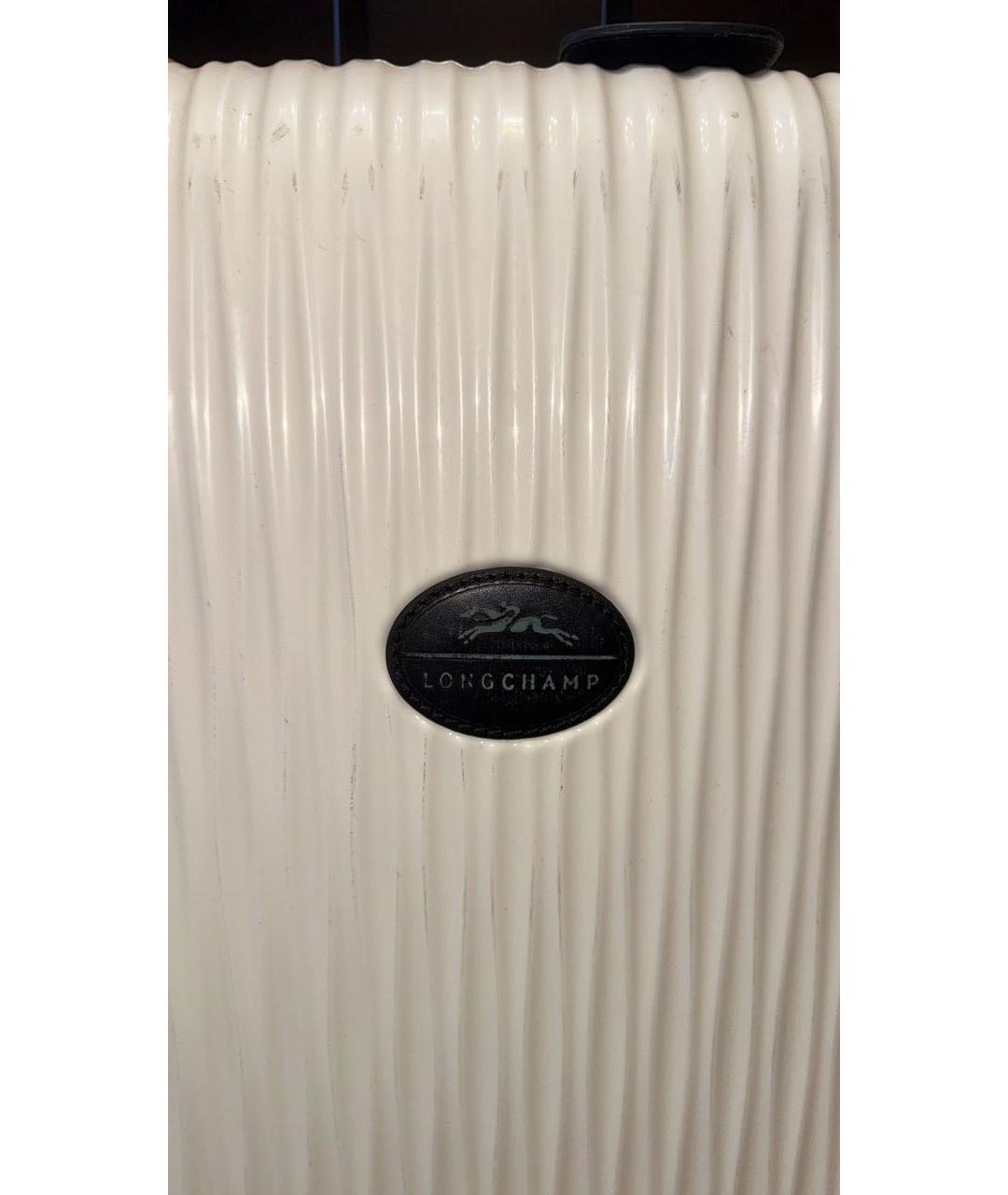 LONGCHAMP Белый чемодан, фото 7